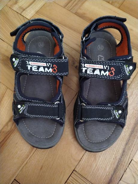 Sandály na suchý zip, agaxy,32