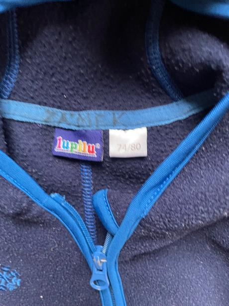 Flísový overal 74/80, lupilu,80