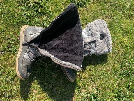 Boty & stříbrné sněhulky baťa vel. 34, baťa,34