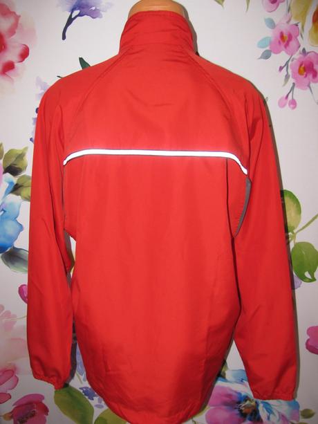Přechodní červená bunda větrovka - kalenji, s