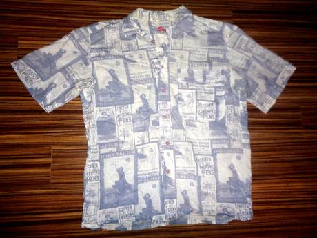 Luxusní obrázková košile royal, xl