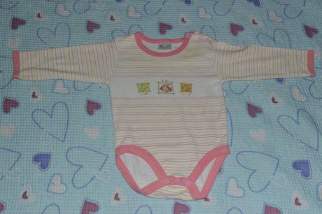 Bavlněné body, prouhaté s rybičkami, k&y,80