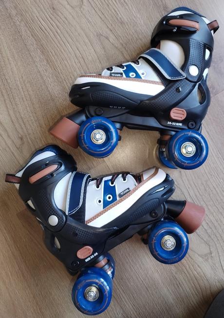 Dětské kolečkové brusle vel 32-35, 
