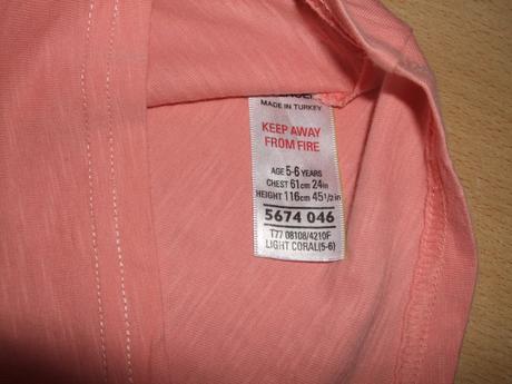 Tričko so srdiečkami z nitov - m&s, marks & spencer,116