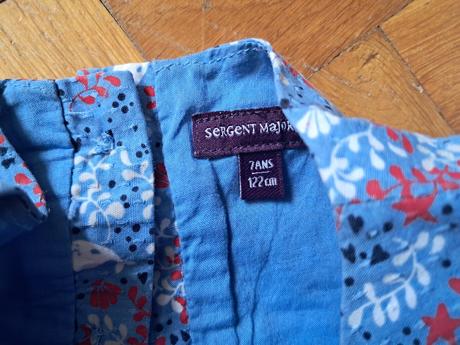 Košile či tunika, sergent major,122