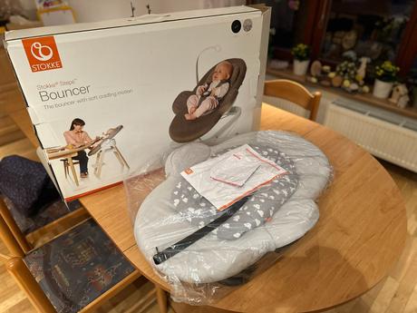 Prodám houpací lehátko stokke steps bouncer,