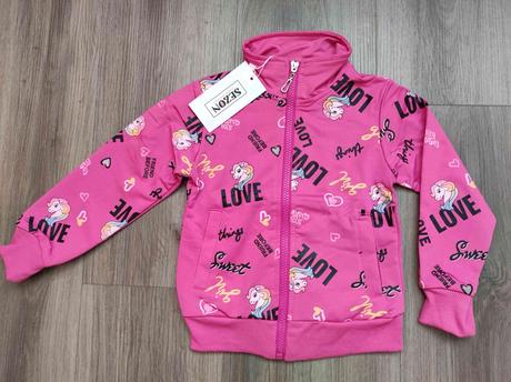 Dívčí slabá mikina 98,104,110,116,122,128, 98 - 128