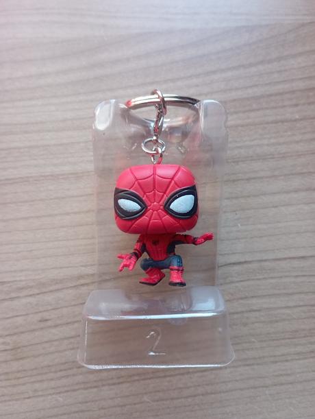 23 - klíčenka spiderman, funko pop pocket, 
