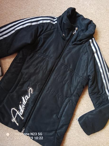 Bunda delší zn."adidas" vel."140", adidas,140