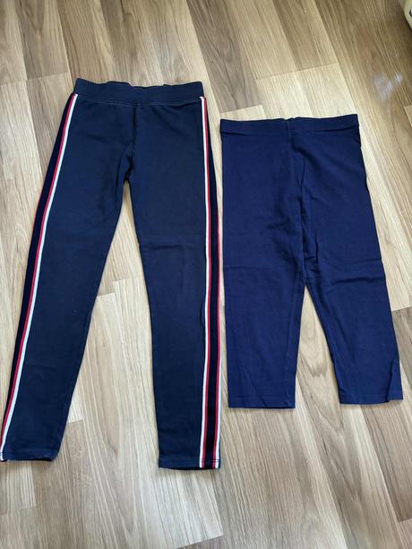 2x legíny, h&m,140