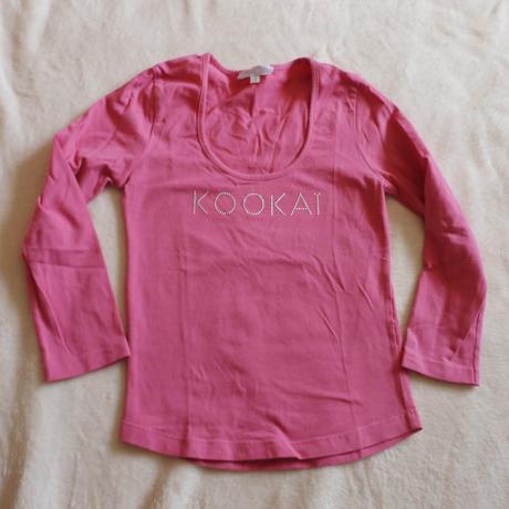 Kookai ruzove 3/4 rukav velikost znacena 1 , kookai,xs