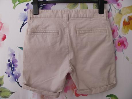 Elastické šedo fialové kraťasy next, next,36