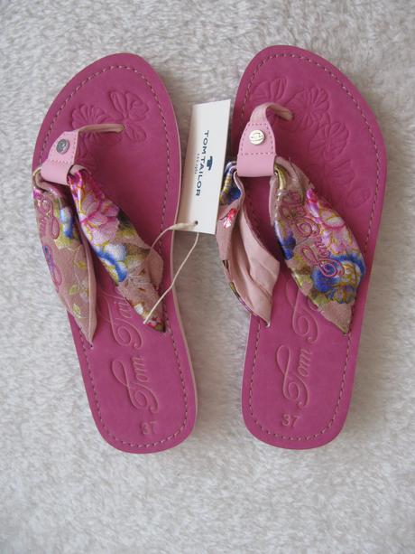 Dámská, dívčí plážová obuv, žabky tom taylor, tom tailor,37
