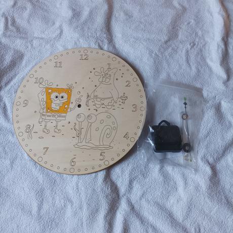 Dětské hodiny sponge bob, 