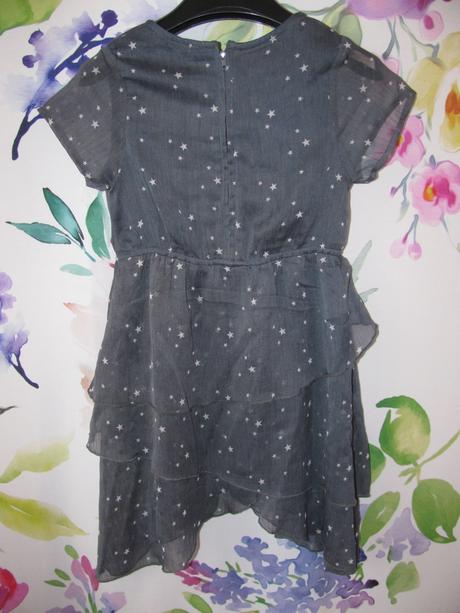 Společenské dívčí šaty s volánky, dopodopo,122