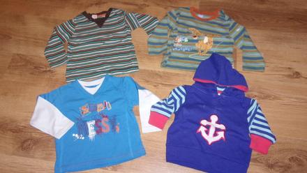 Trička vel. 74/80, 74