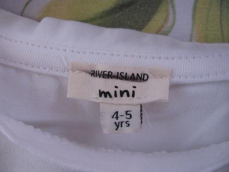 Souprava-šatovka + bavlněná tričková halenka, river island,110