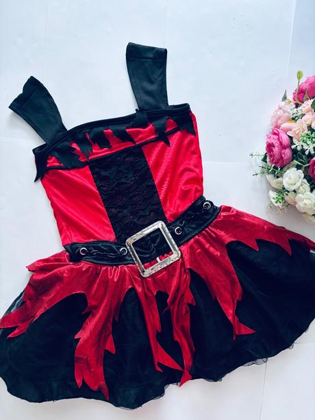 K5/ kostým čertice - v.8/10 let,