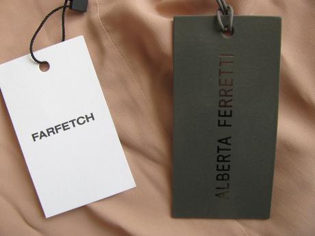 Společenský dámský top alberta ferretti, 46