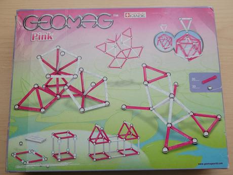 Stavebnice geomag pink 66 dílků, 