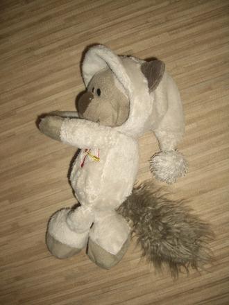 Plyšák s kapucí 28cm,