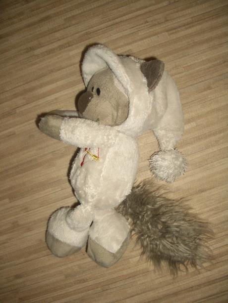 Plyšák s kapucí 28cm, 