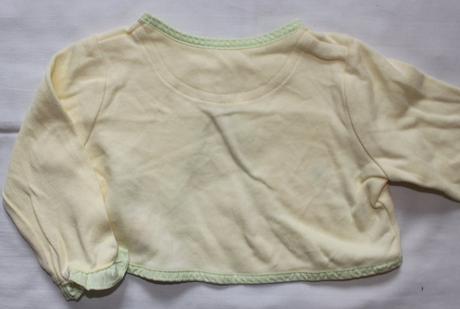 Aa122. žluté bolerko 3-6 měs., mothercare,68
