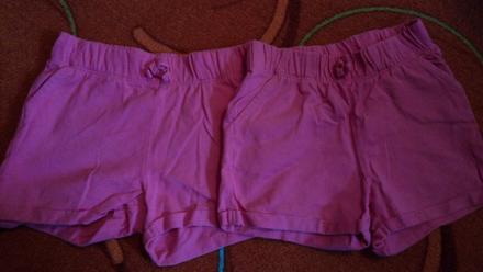 2 x růžové kraťasy, 98