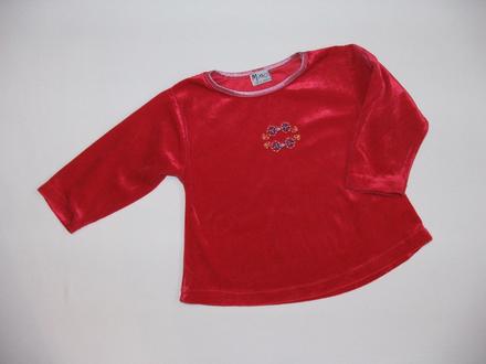 M184 sametková tunika vel. 86, minoti,86