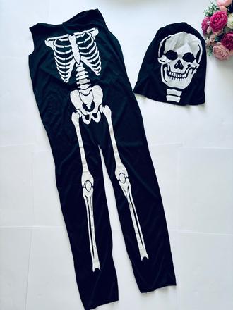 An10/ kostym kostlivec - v.cca 5/7 let, 