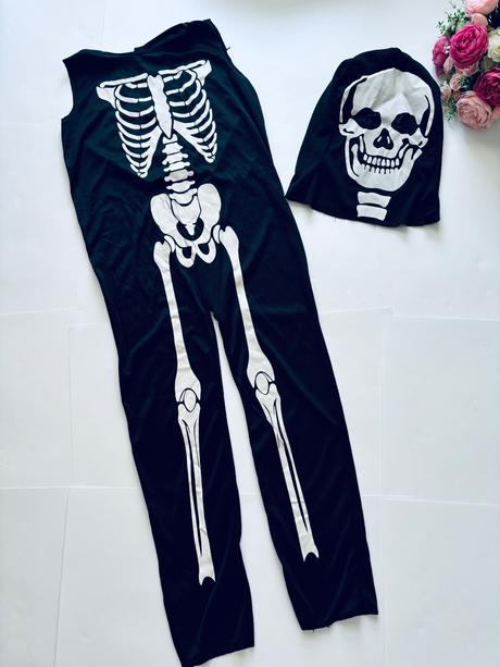 An10/ kostym kostlivec - v.cca 5/7 let, 