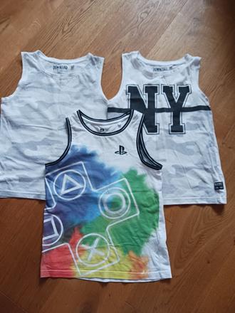 3x tílko playstation č.134/140, 134