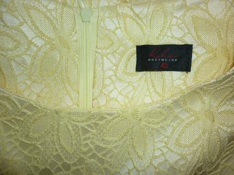 Světle žluté dámské šaty kalami exclusive, m