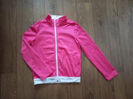 Tenká růžová mikina, decathlon,146