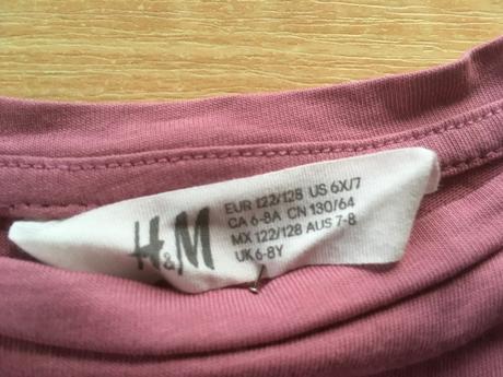 Tričko zn. hm, h&m,122