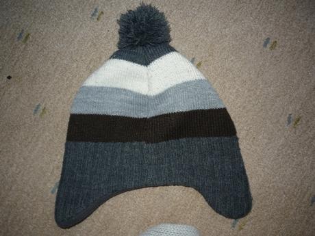 Pletená čepice+tlapičková šála vel 2-4roky esprit, esprit,80