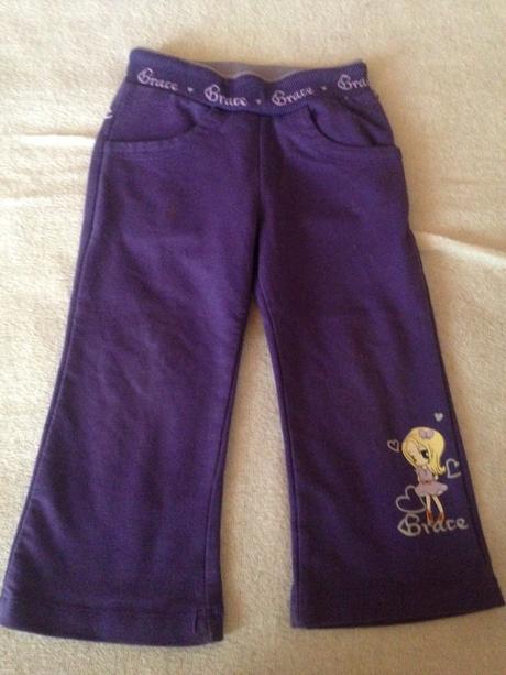 Dívčí tepláky - tepláčky grace, grace,80