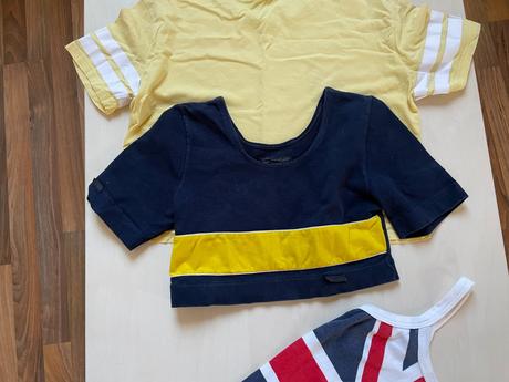 Set crop topů, vel není, cca xs, měřte, xs