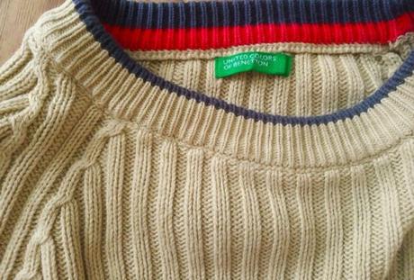 Chlapecký svetr benetton, vel. 128/134, benetton,134