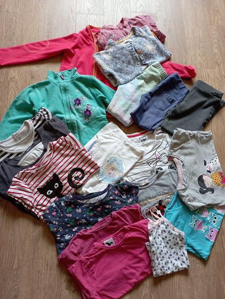 Sada oblečení vel. 116-122, 104–116