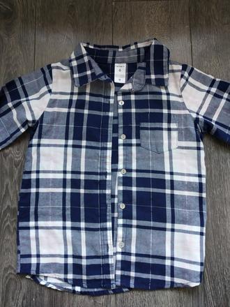 Kostkovaná košile, carter's,110