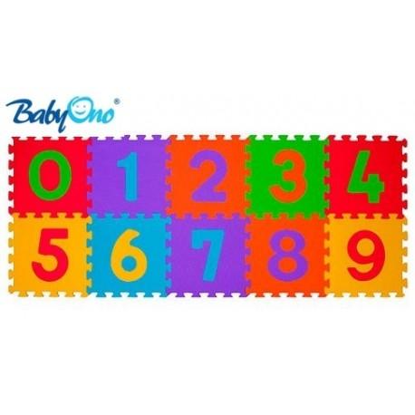 Pěnové puzzle baby ono - čísla - 10ks,
