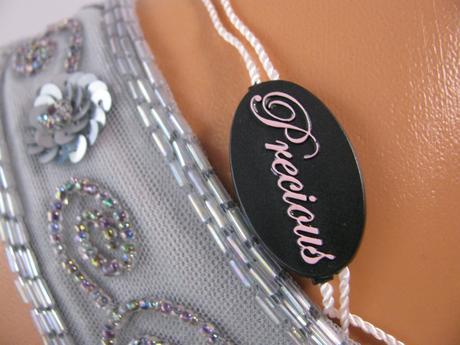 Dámská společenská šedá vesta, s