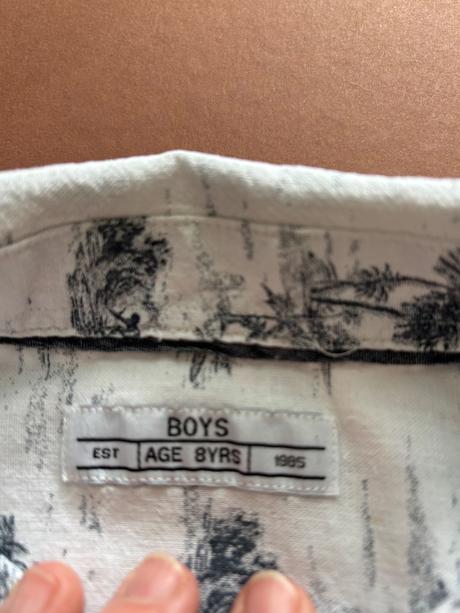 Letní košile - v.6/7 let, boys,128