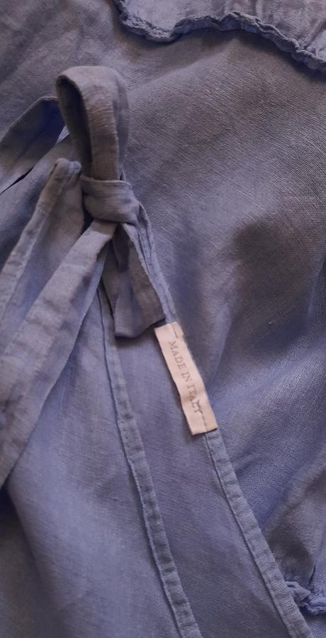 Made in italy letní volánové šaty,