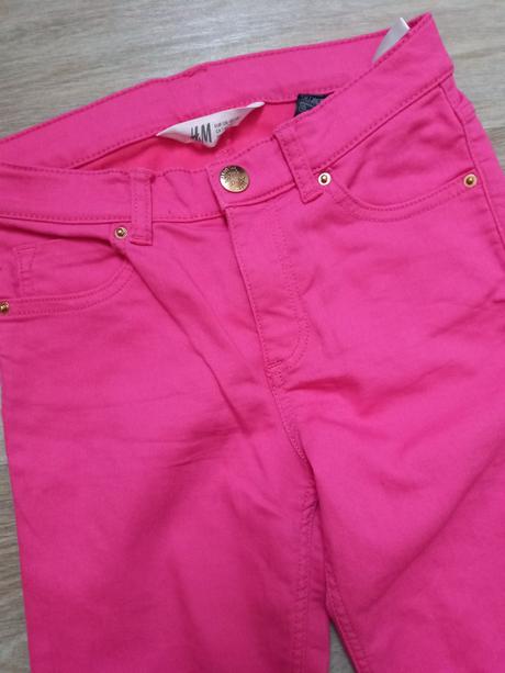 Rifle, skinny, kalhoty, h&m,128