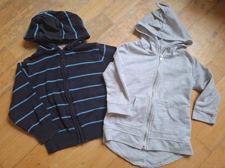 2x mikina s kapucí vel 98, rebel,98