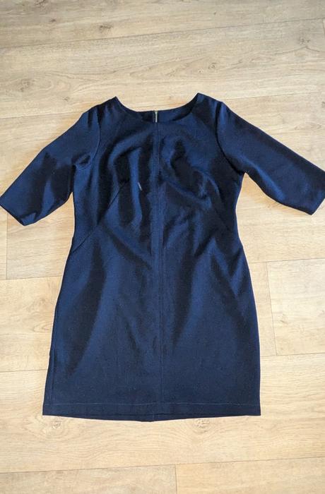 Krásné modré šaty vel. 48, 48