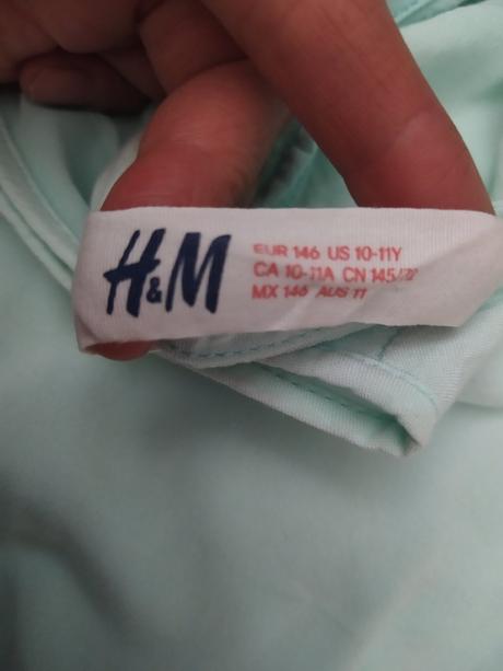 Zelenkavá halenka, h&m,140