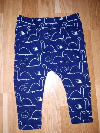 Tepláky s dinosaury vel 80, miniclub,80